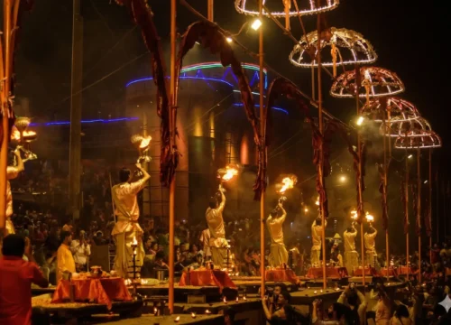 Ganga Arti in Varanasi