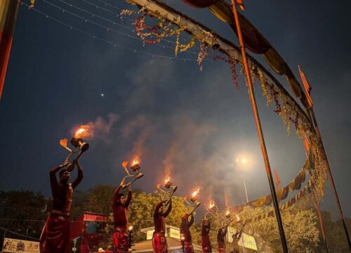 Assi Ghat Arti Varanasi