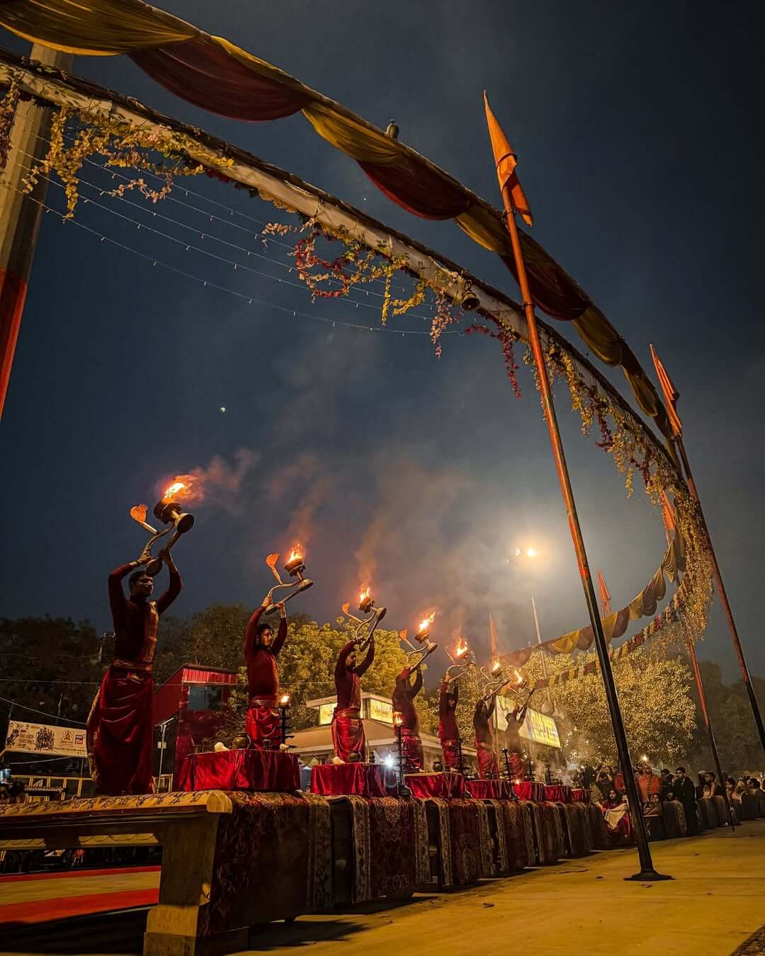 Subah e Banaras Tour - morning Ganga Aarti programme at Assi Ghat, Varanasi