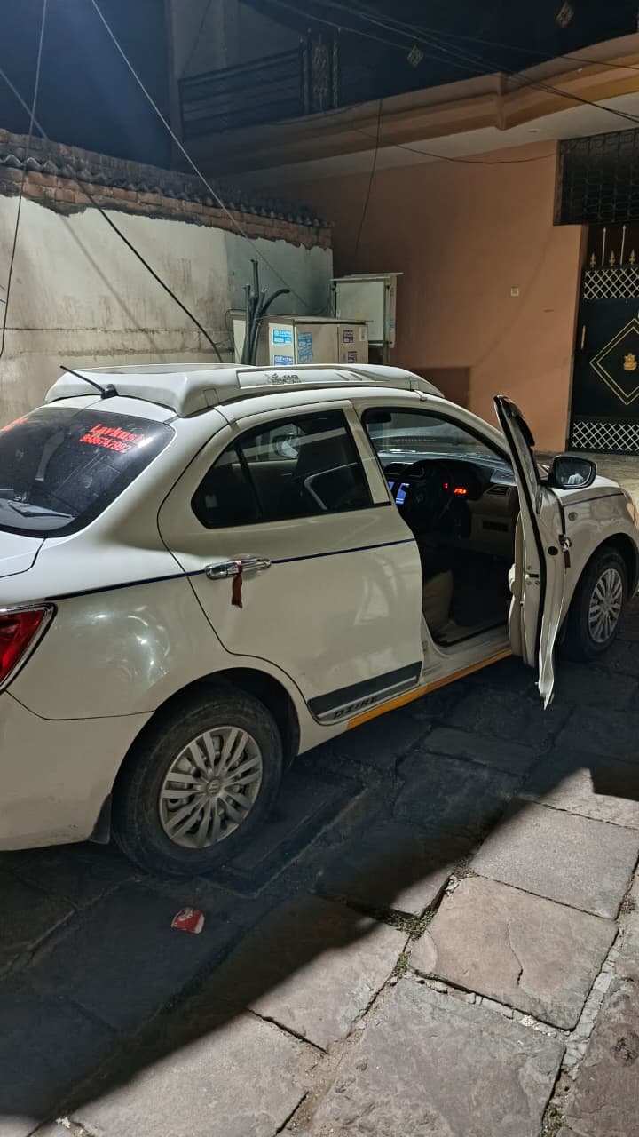 Swift Dzire on rent in Varanasi - AC sedan taxi for Kashi Vishwanath, Ayodhya, Prayagraj and Vindhyachal trips by ShriKashiTrip